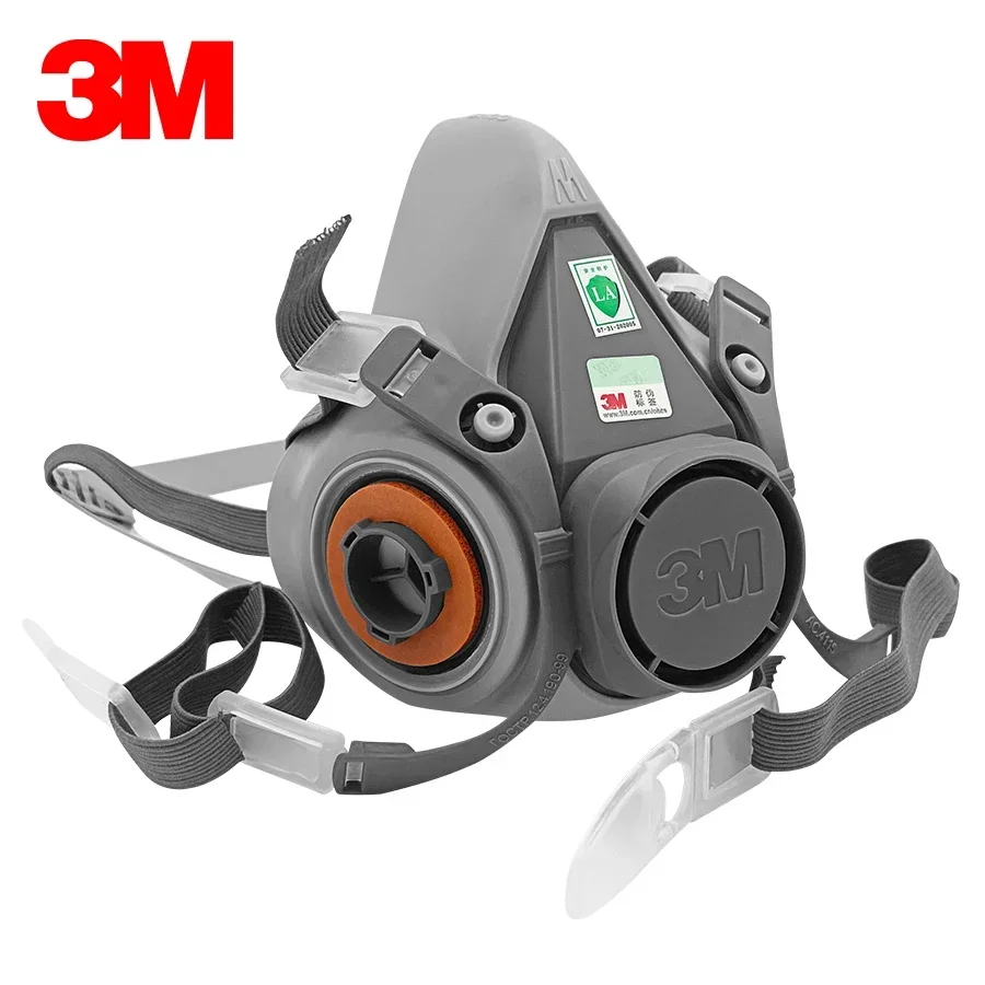 15p 3M 6200 Gas Mask for Spray - đánh giá và giá Dust Mask Construction