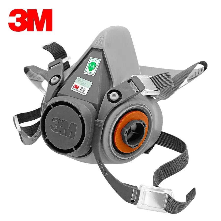 15p 3M 6200 Gas Mask for Spray - đánh giá và giá Dust Mask Construction