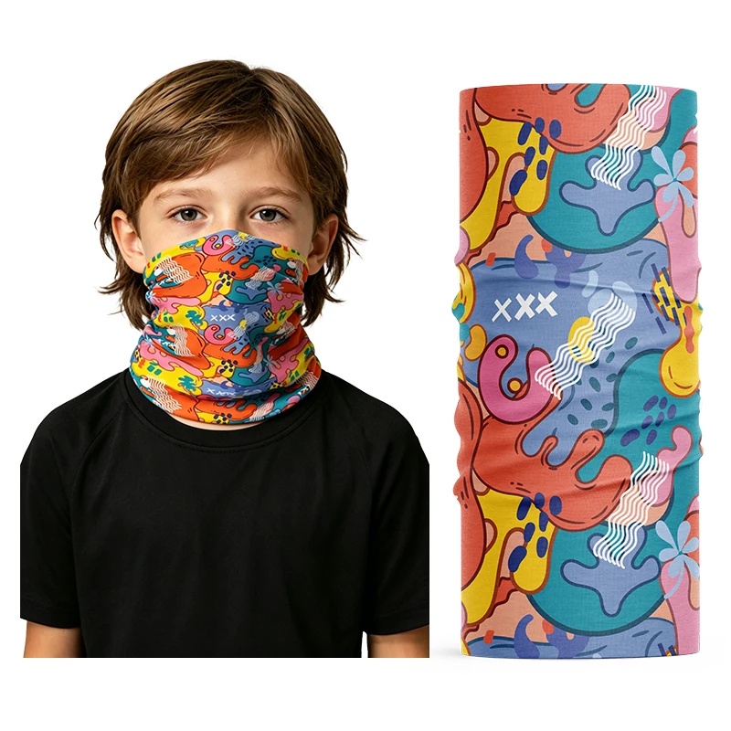 Kids Cooling Ice Silk Neck Gai - đánh giá và giá Kids Face Mask