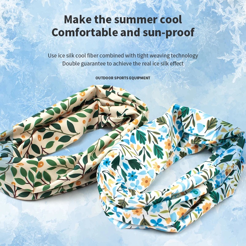 Kids Cooling Ice Silk Neck Gai - đánh giá và giá Kids Face Mask