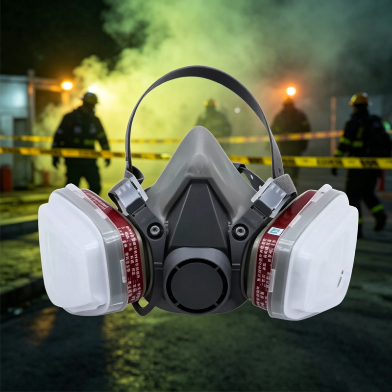 1pcs Of Gas Mask Anti Spray Pa - đánh giá và giá Dust Mask Construction